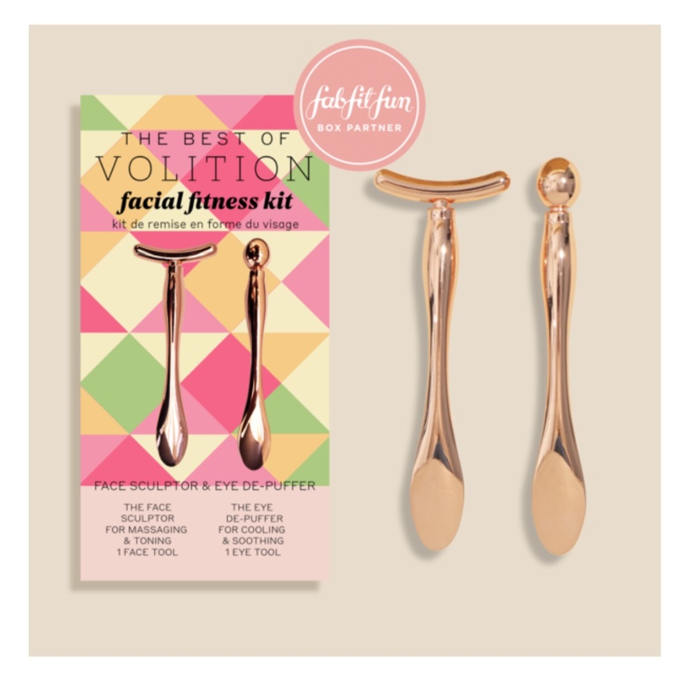 Facial fitness Kit: facial sculptor & eye depuffer - NIB
